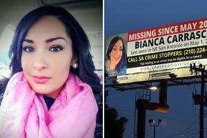 Bianca Carrasco mujer hispana desaparecida búsqueda San Antonio Texas
