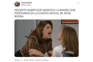 Reacción al 'post' de Instagram de Jenni Rivera
