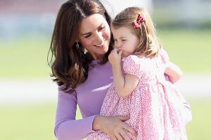 Kate Middleton y la princesa Charlotte