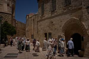 ataque a monja en Jerusalén