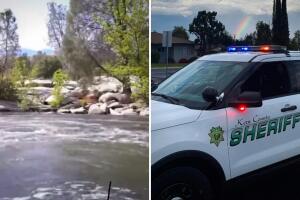 Niño, de 9 años, que fue arrastrado por la corriente del río Kern no ha sido localizado. 