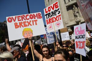 Londres protesta Trump