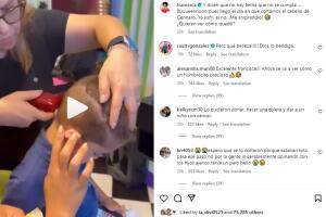 Francisca lleva a gennaro a que le corten el pelo