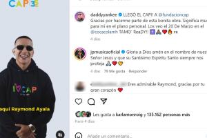 Daddy Yankee dio la noticia de que su padre tiene cáncer a través de un video de la Fundación CAP de Puerto Rico. 