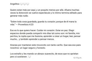 Ángela Aguilar abre su corazón en reflexivo mensaje