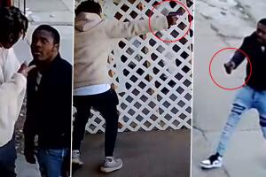 La Policía de Filadelfia busca identificar a los autores de un tiroteo a plena luz del día.