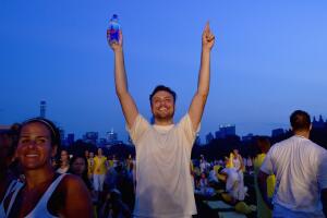 Yoga en Central Park