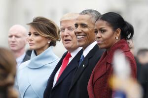 Barack Obama, Donald Trump, Melania Trump, Michelle Obama