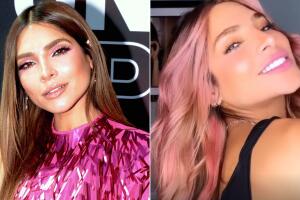 Alejandra Espinoza presume su espectacular cabellera rosa: con estos otros looks también ha impactado