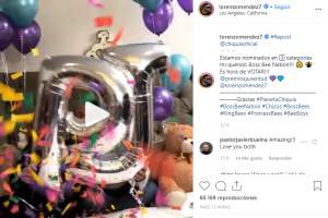 Thalía quiere "formar un alboroto" y Maluma presume un logro