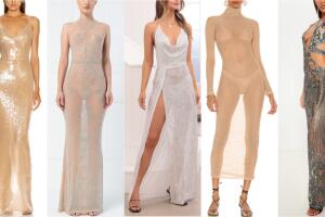 Rose Dress / Kikiriki / Lucy in the Sky / Revolve / Pretty Little Thing