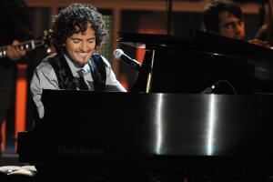 Singer Tommy Torres performs onstage dur