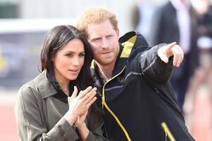 Meghan Markle y el príncipe Harry