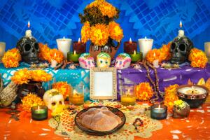 altar del Día de Muertos