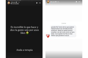 Hermana de Cazzu publica mensajes que algunos interpretan como indirectas a Nodal.