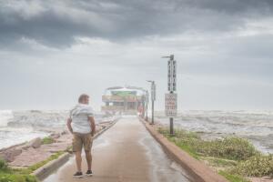 Potential Tropical Cyclone One Churns Along Gulf Coast Of Texas