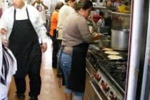 La cocina de Antojitos Carmen