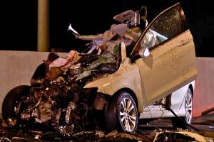 Accidente sentido contrario Texas
