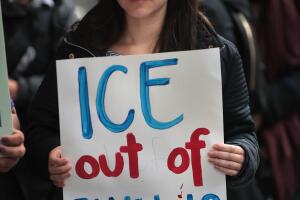 Protesta contra ICE en Chicago