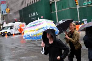 Lluvia Nueva York