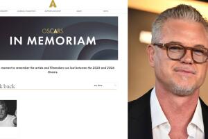 Eric Dane sí apareció en el obituario digital que publicó la Academia en su sitio oficial.