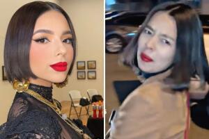 Ángela Aguilar (izquierda) y Ferah Ríos (izquierda)