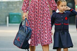 Princess Charlotte's First Day Of School