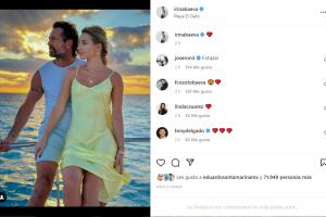 Irina Baeva y Gabriel Soto reparecen juntos en romántica foto.