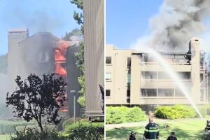 Incendio en Foster City deja a decenas de personas sin su hogar, al norte de California.