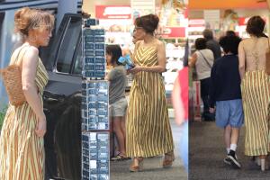 JLo lució un look muy ad'hoc para la primavera de California. 