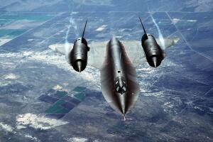 SR-71A In Flight