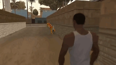 Yoshi y GTA San Andreas