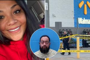 Katrina Wheeler, madre de cinco hijos, fue asesinada en el estacionamiento de un Walmart en Seguin, Texas. Su esposo enfrenta cargos de asesinato y asalto agravado.