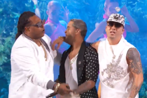 Wisin, Tito El Bambino, Zion y Lennox en Vacaciones Premio Lo Nuestro