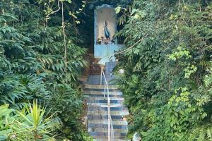 gruta Virgen de Lourdes Cayey peregrinos Viernes Santo