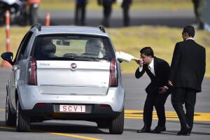 ECUADOR-POPE-ARRIVAL
