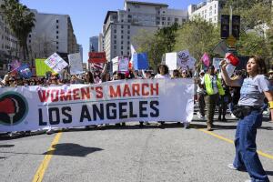 Marchas y eventos por el Día Internacional de la Mujer 2026 en el área de Los Ángeles.
