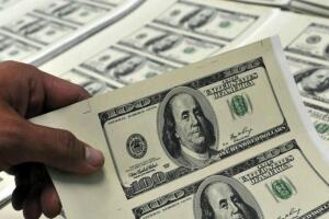 Dólares billetes falsos