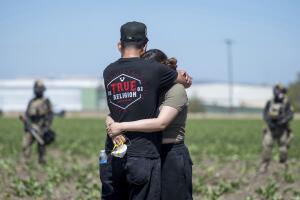 APTOPIX Immigration Raids California Farm