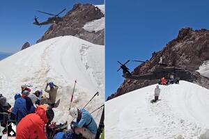Escalador de Arizona resulta gravemente herido al caer de montaña en Oregón