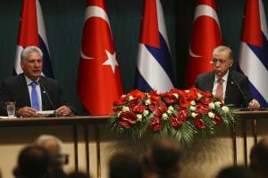 Miguel Diaz Canel de Cuba, Recep Tayyip Erdogan de Turquia