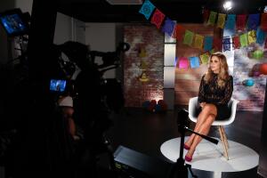 Detrás de cámaras con Lucero