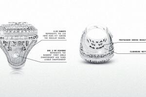 Anillo Serie Mundial 2023 Texas Rangers