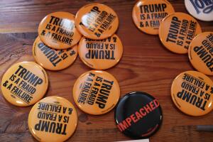 Democratic Presidential Candidate Tom Steyer Campaigns In Clinton, Iowa