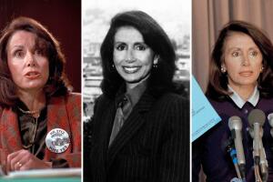La presidenta de la Cámara de Representantes, Nancy Pelosi, dijo el jueves que no buscará una posición de liderazgo en la Cámara de Representantes para dar paso a una nueva generación de líderes después de que los demócratas perdieron el control de la Cámara ante los republicanos en las elecciones de medio término. Conoce algunas fotos de Pelosi cuando comenzó su carrera política.