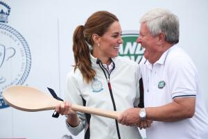 The Duke And Duchess Of Cambridge Take Part In The King's Cup Regatta