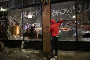 Minneapolis Police Death Protests Los Angeles