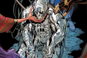 Wolverine cubierto en adamantium