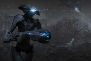 Robot extraterrestre