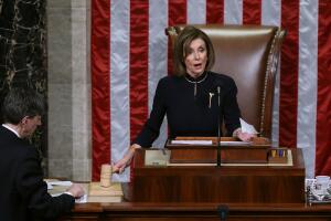U.S. House Of Representatives Votes On Impeachment Of President Donald Trump